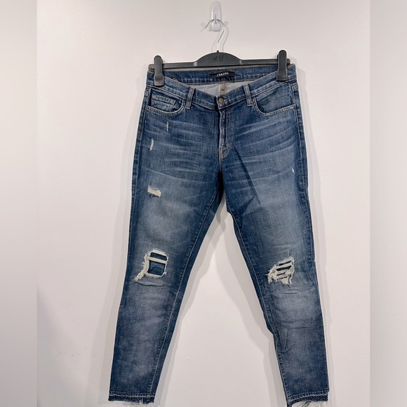 J brand Ellis Distressed Jean in Villain, 27, $60 - Picture 5 of 8